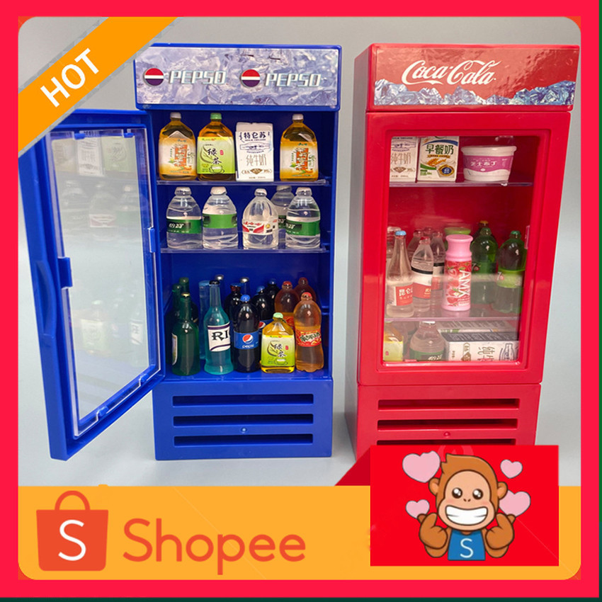 Mainan Kulkas Simulasi Pretend Play Refrigerator Mainan Anak