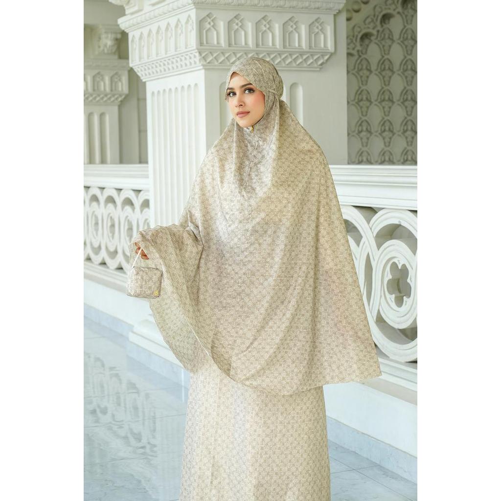 Ready Buttonscarves Monogram Mini Capsule Prayer Robe.