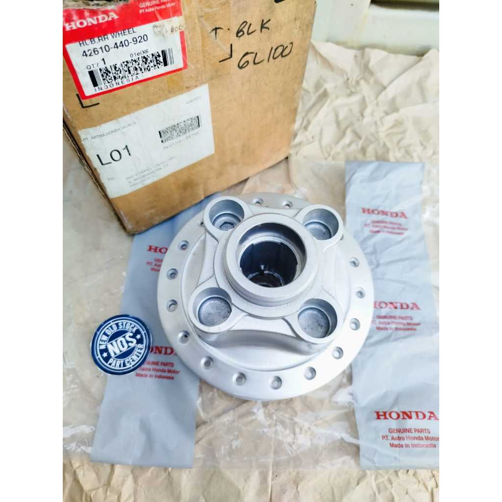 TROMOL TEROMOL BELAKANG HONDA GL100 GL 100 CB100 CB 100 ORIGINAL ORISINIL ORI ASLI AHM 42610-440-920