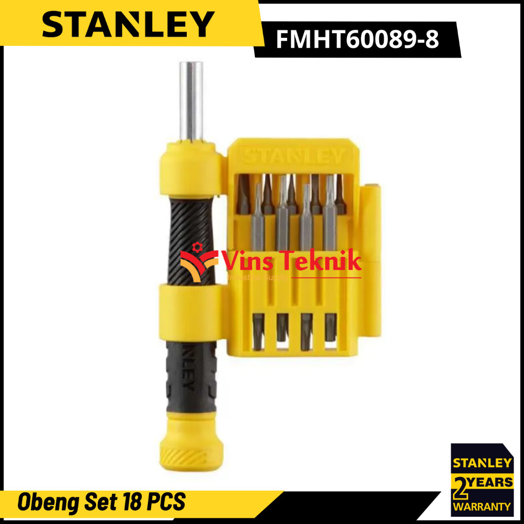 STANLEY FMHT60089-8 Obeng Precision Screwdriver Set 18 Pcs