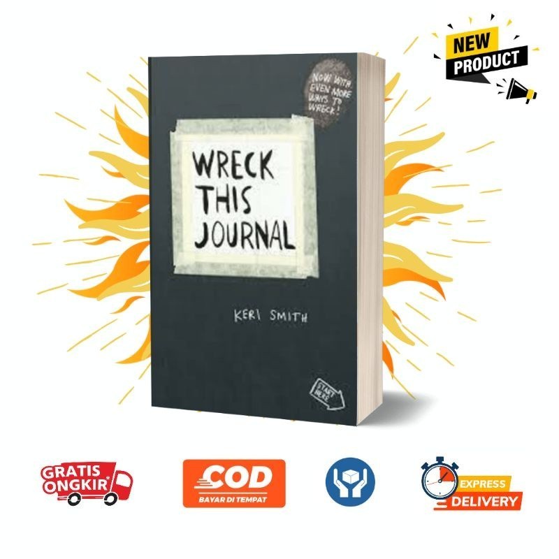 Wreck This Journal by Keri Smith (English)