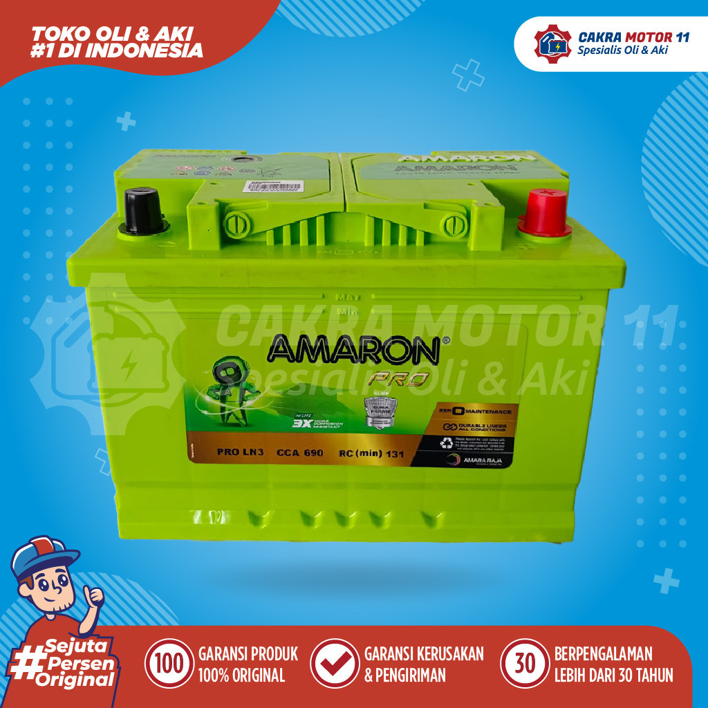 Aki Mercy M320 Amaron Pro Din 84 / 58024 84ah
