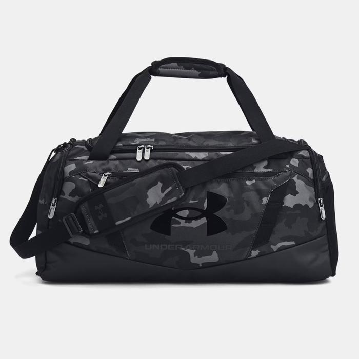(100% ORIGINAL) Under Armour UA Undeniable 5.0 Small Duffle Gym Bag Black Camo Shoe Slot Compartment