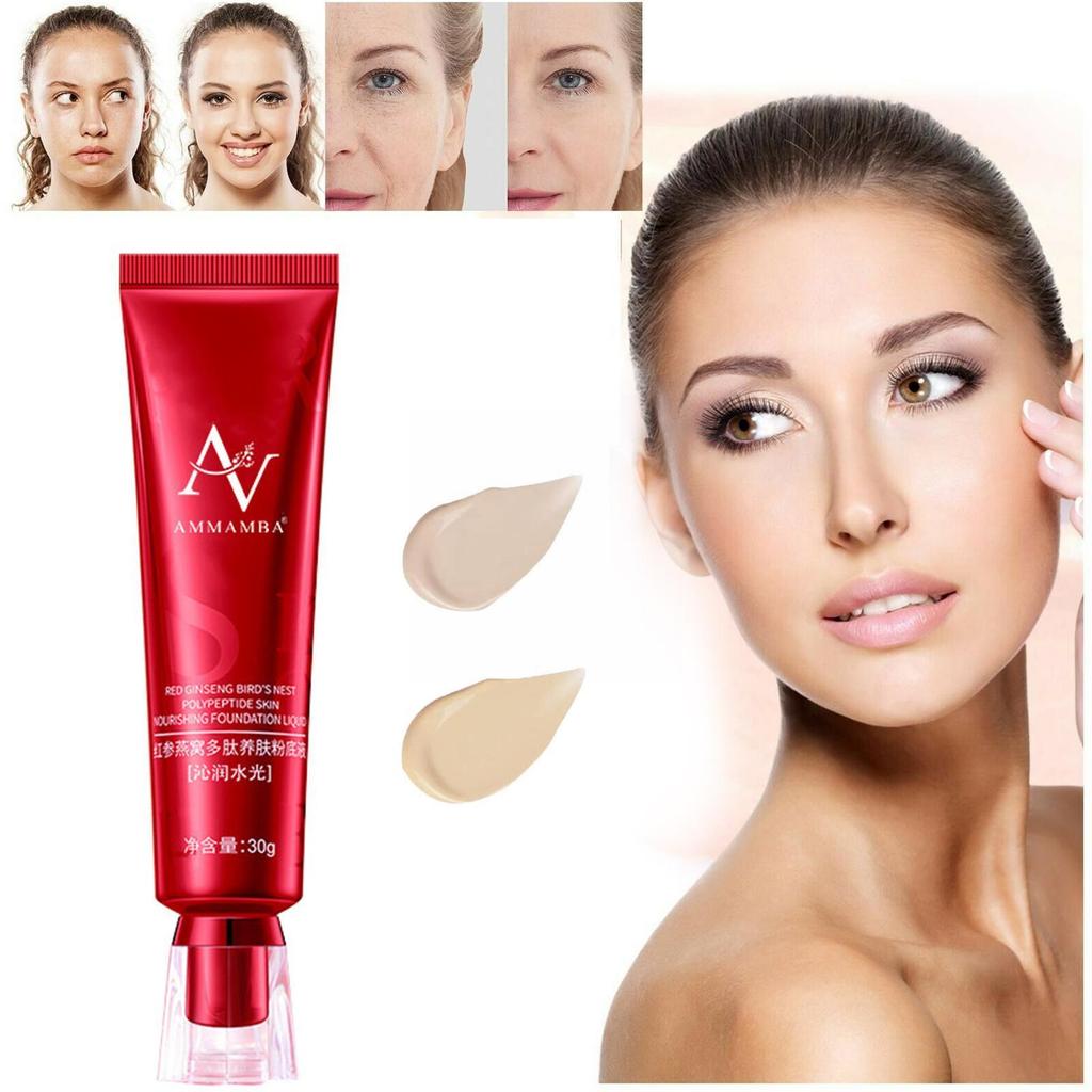 Fv-face Liquid Foundation 30g Base Cream Concealer Professional Concealer Soft Control Waterproof Lo