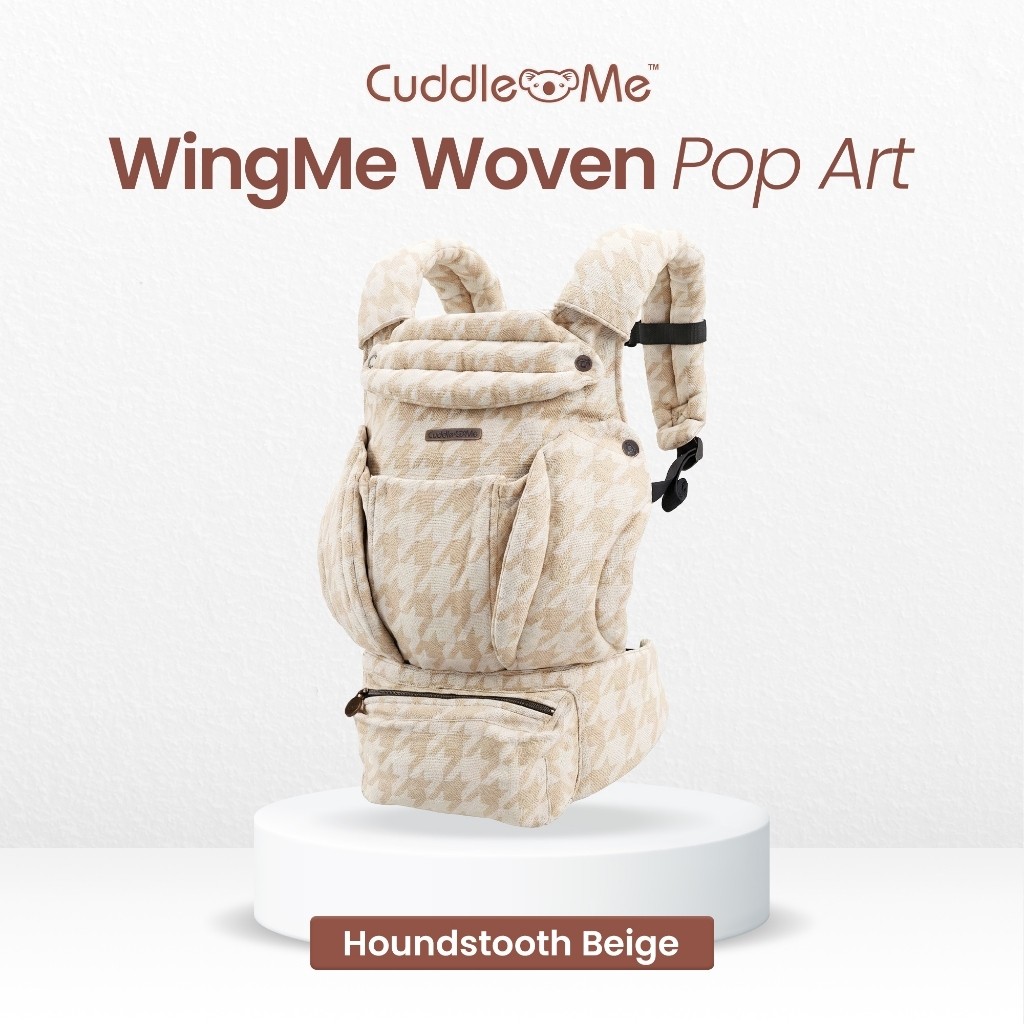 CUDDLEME-WINGME POP ART HOUNDSTOOTH - BEGIE