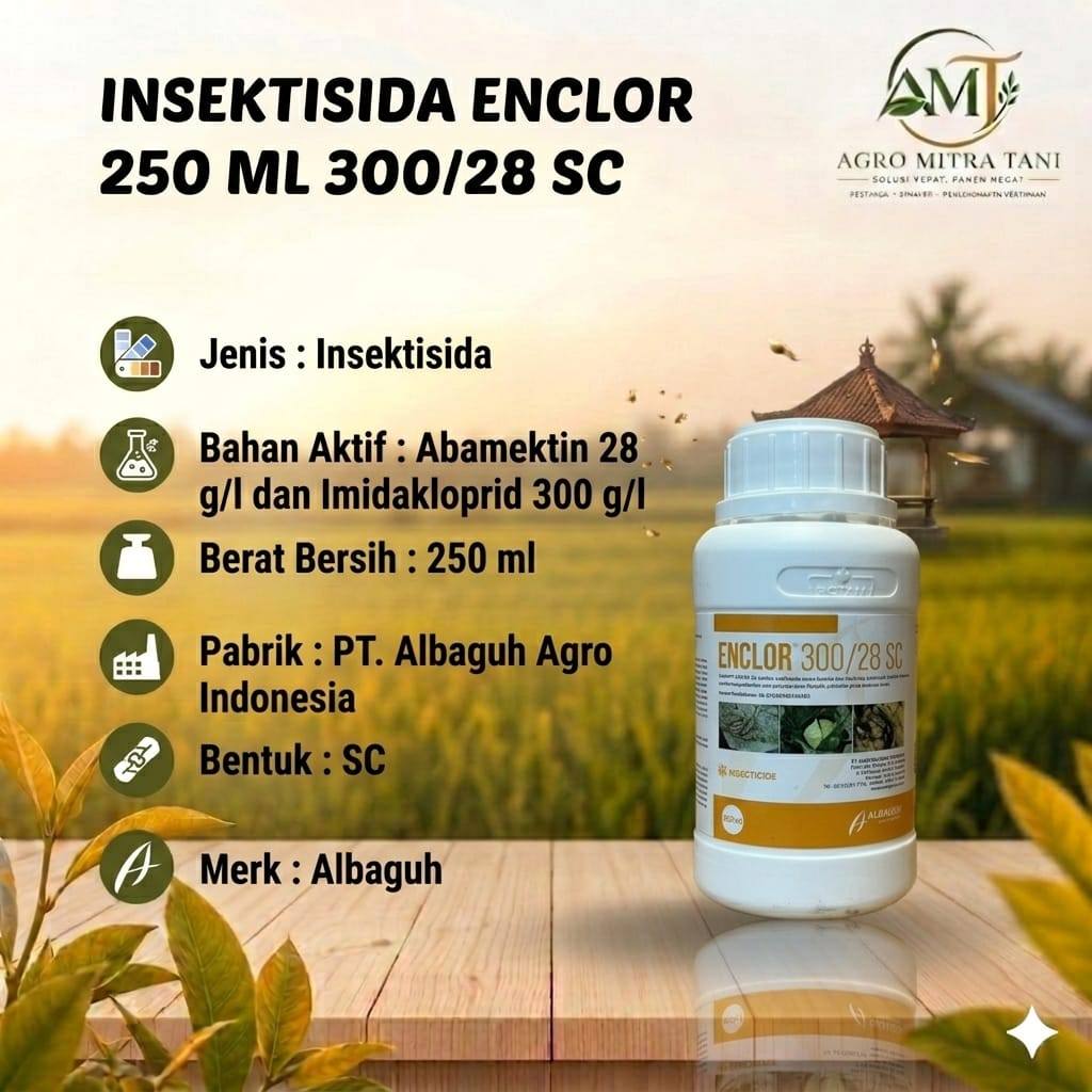 INSEKTISIDA ENCLOR 250 ML 300/28 SC