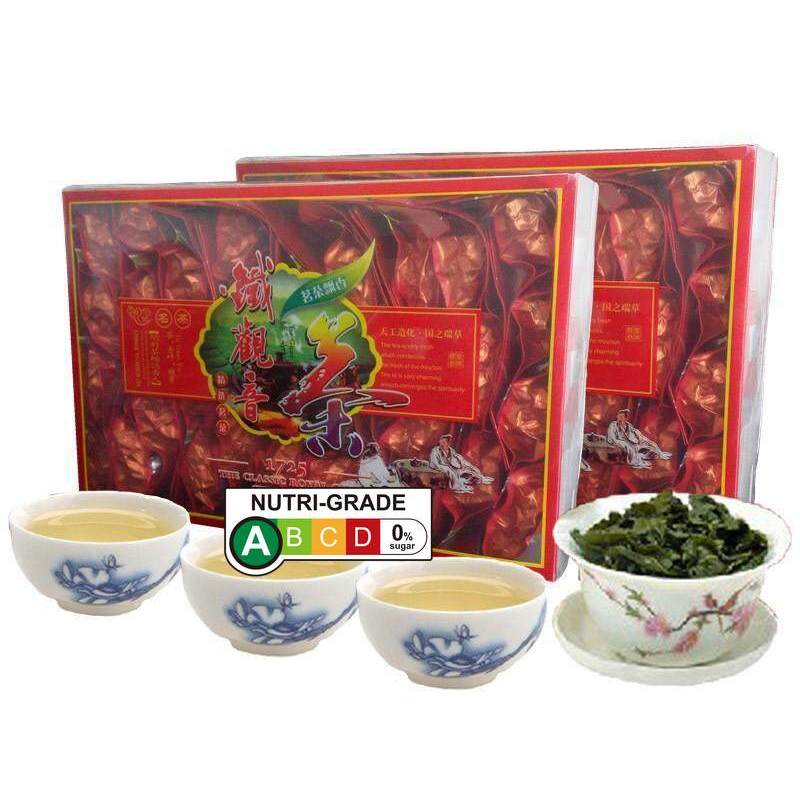 Oolong Premium Tieguanyin Gunung Tinggi Taiwan 250g - Teh Daun Musim Semi Wangi Alami