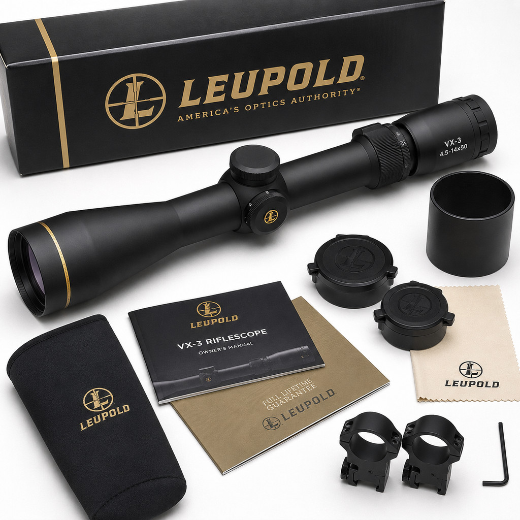 Telescope Leupold VX-3 4.5-14X50 Duplex Leupold Real Termurah
