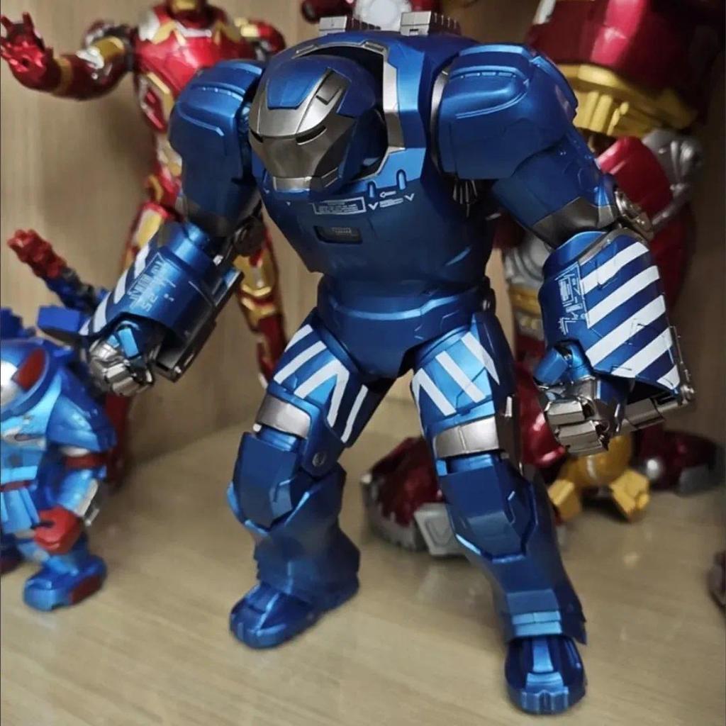Iron Man Mk38 Hulkbuster Joint Movable Action Figure Toy Authentic Marvel Collectible Model Statue D