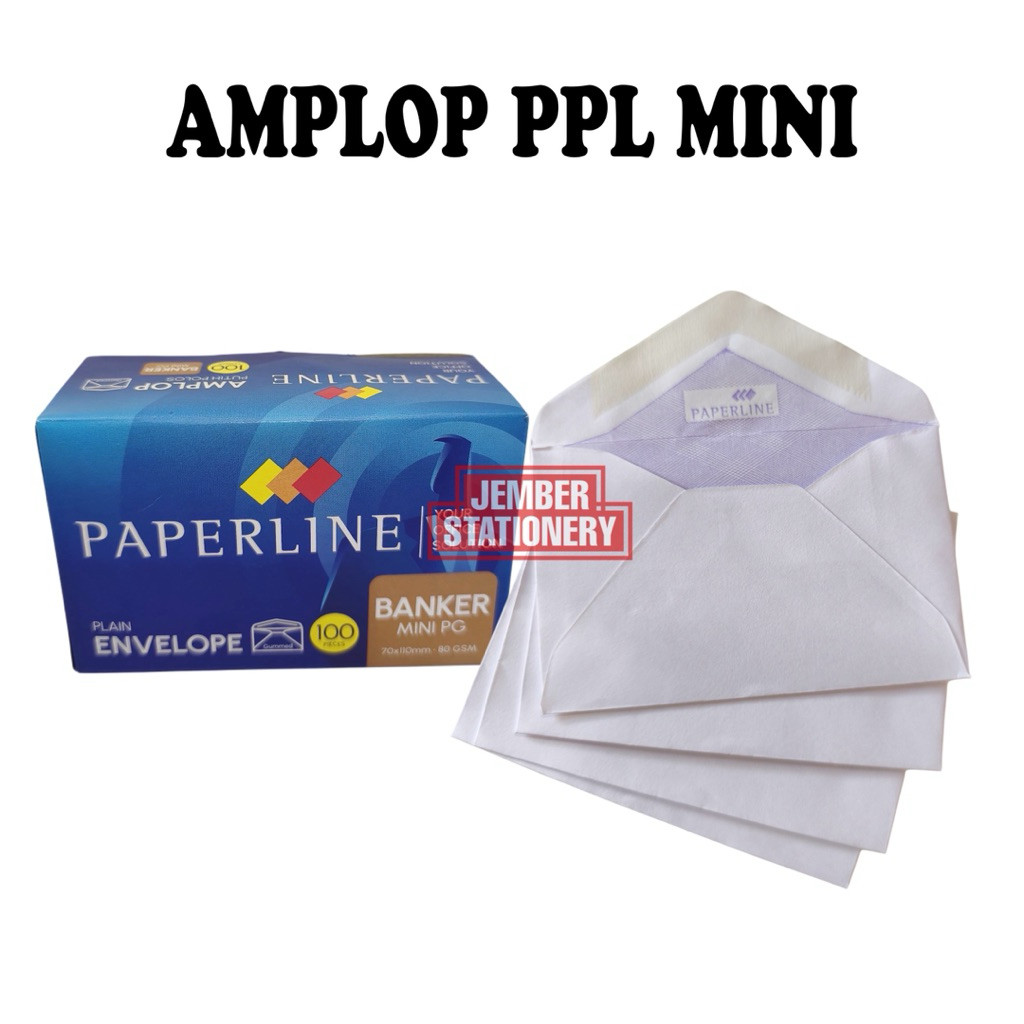 (100pcs) Amplop Paperline Mini