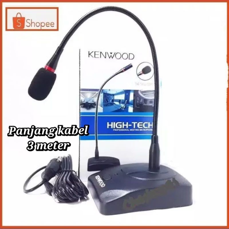 mic podium KENWOOD TM-18 K-30 mikrofon meja podium mimbar kenwood