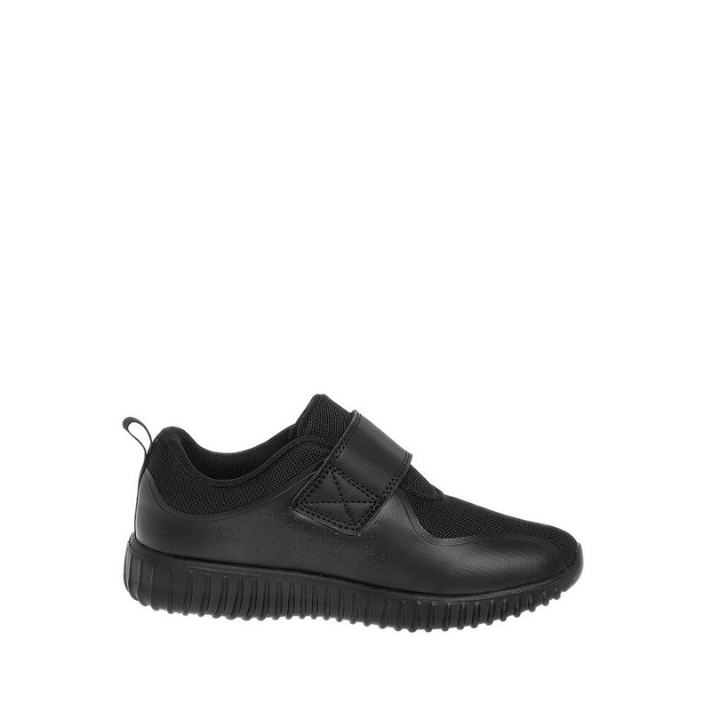 Payless Smartfit Childrens Sepatu Sneakers Anak Perempuan Velcro Hitam Model Zing Youth Sneakers - B