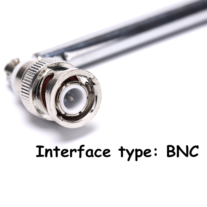 1pc 360 Degrees 765mm Telescopic Antenna Q9 BNC Connector Portable FM Rao Scanner VHF UHF TW