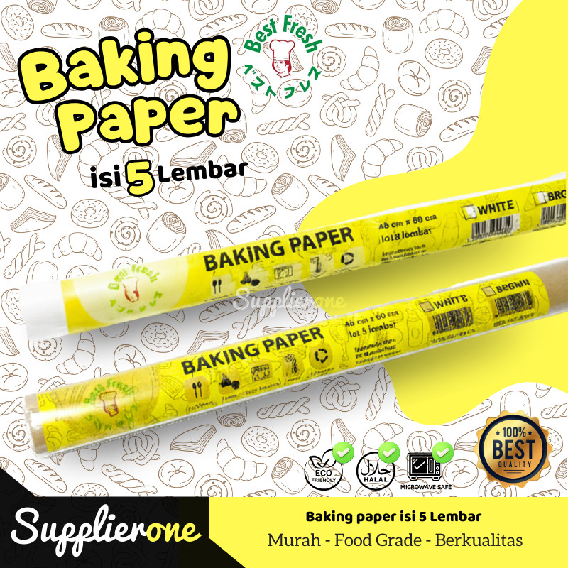 baking paper/baking paper/kertas roti baking paper/baking paper anti lengket/baking paper 40x60cm