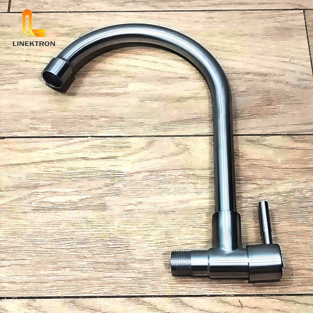 KERAN ANGSA STAINLESS SUS 304 / KERAN CUCI PIRING LEHER ANGSA STAINLESS STEEL