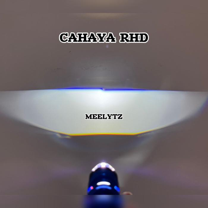 IBEZ 201 - Lampu utama H4 LED Purple Lens - RHD, PUTIH KUNING