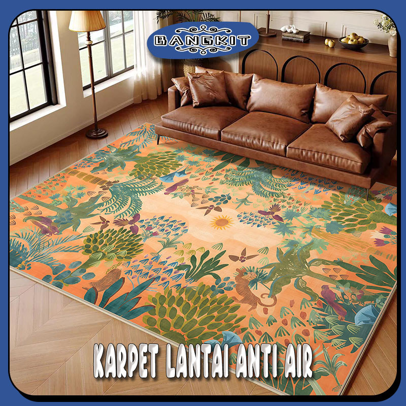 Bangkit Karpet Premium –  Karpet Lantai Kamar / Karpet Kamar Anak / Karpet Kulit / Alas Lantai / Ant