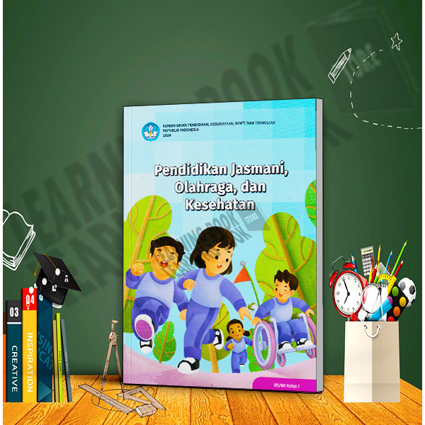BUKU PAKET PJOK KELAS 1 SD-KURIKULUM MERDEKA TERBARU