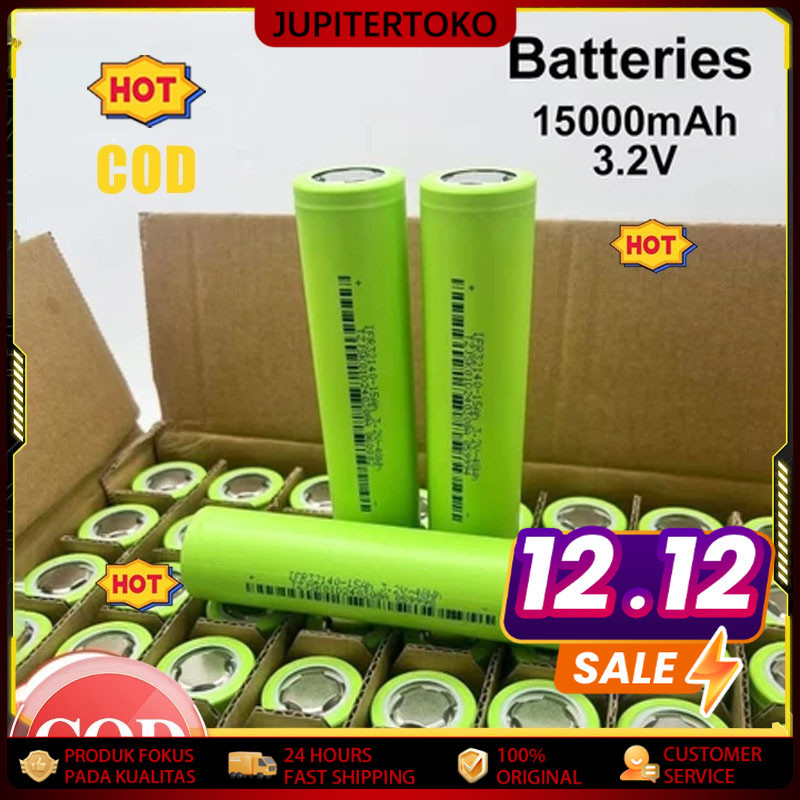 3.2V 15Ah 32140 lifepo4 Baterai baterai lithium besi fosfat/baterai lifepo4 32140 15ah new 5c batre 