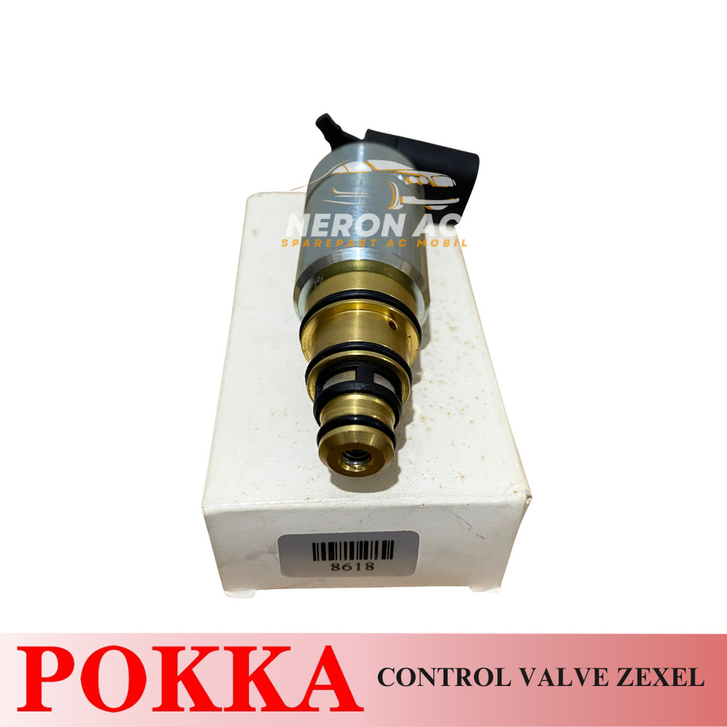 KONTROL SELENOID VALVE KOMPRESOR AC MOBIL ZEXEL POKKA 8618
