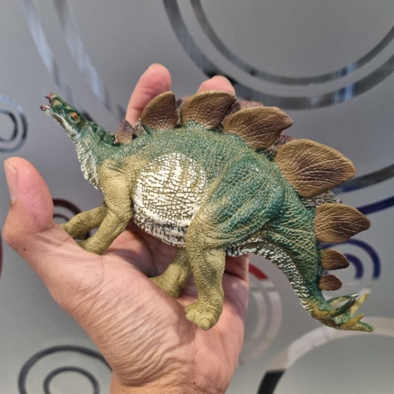ZVANS88RG Figure dinosaurus Stegosaurus model hard rubber model figur jurrasic park