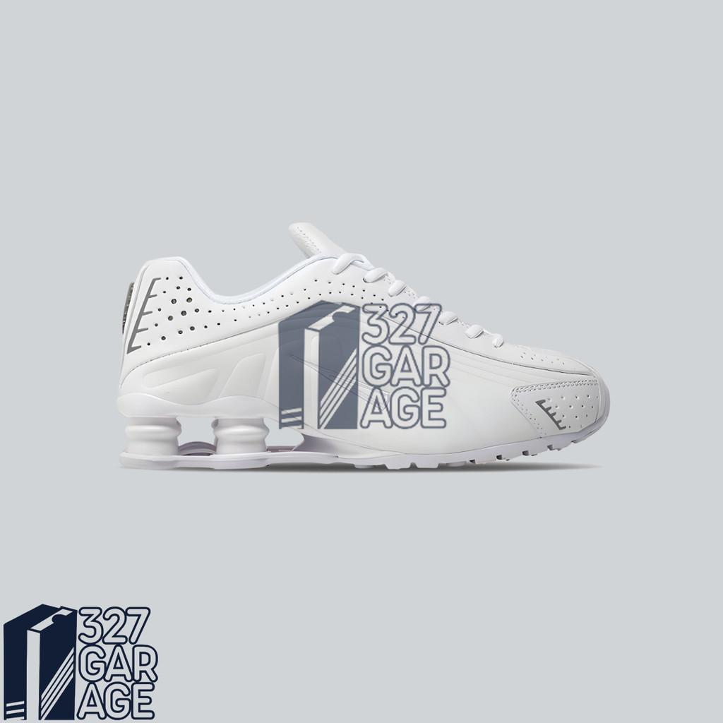 Sneakers NIKE SHOX R4 TRIPLE WHITE Original BNIB Unisex