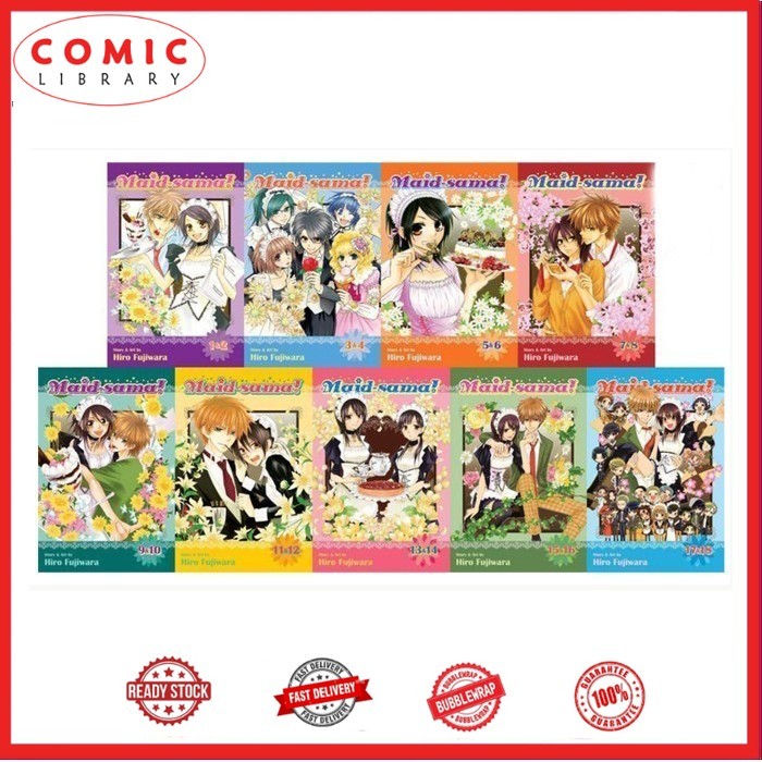 Maid-sama (2-in-1 Edition) (9 book series)