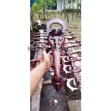 blawong pusaka dan tombak murah paling lengkap  bahan kayu jati -LeluhurAntik-