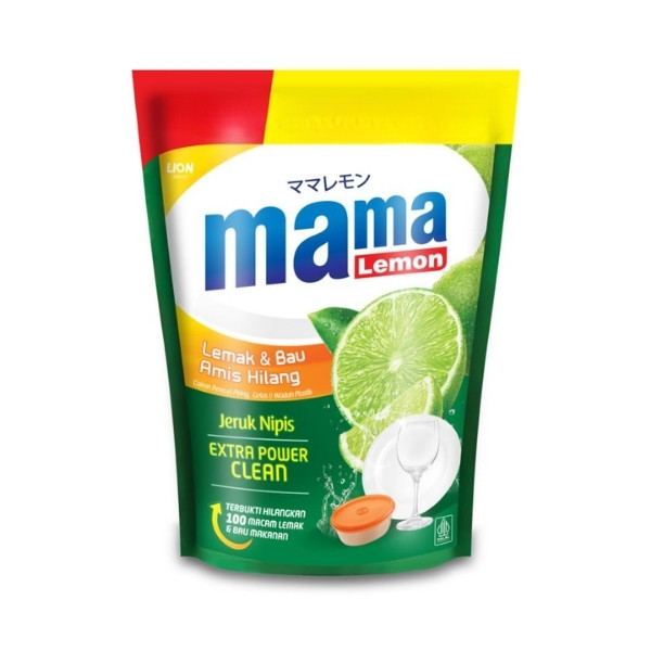 MAMA LEMON JERUK NIPIS DISHWASH POUCH 400 ML