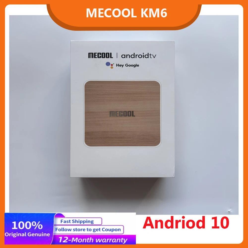 Mecool KM6 Deluxe Android 10 TV BOX Amlogic S905X4 Google Certified 4GB 64GB 5G Dual WiFi 6 1000M An