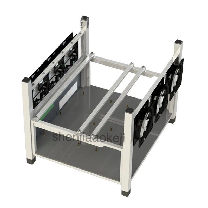 6 GPU Graphics Card Chassis Rack Open Air Mining Case Computer Graphics chassis frame Miner Frame Ri
