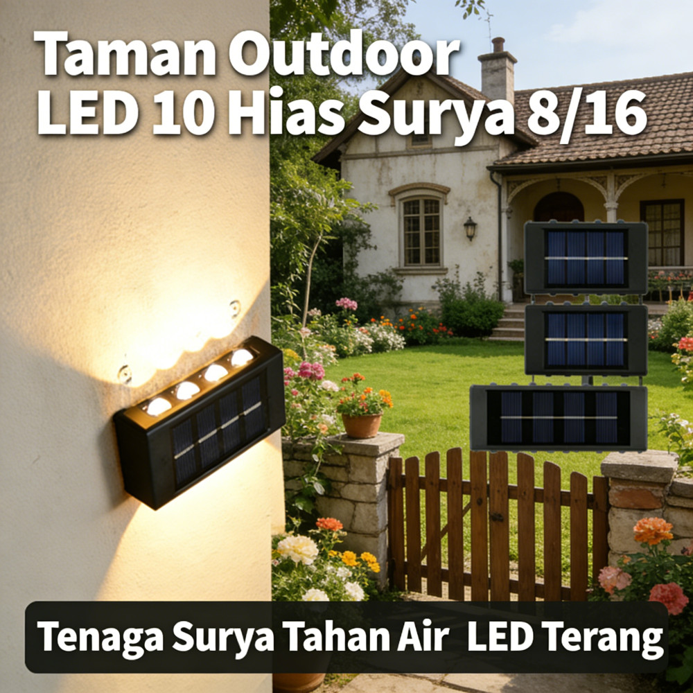 Hias Taman Outdoor LED Surya 16