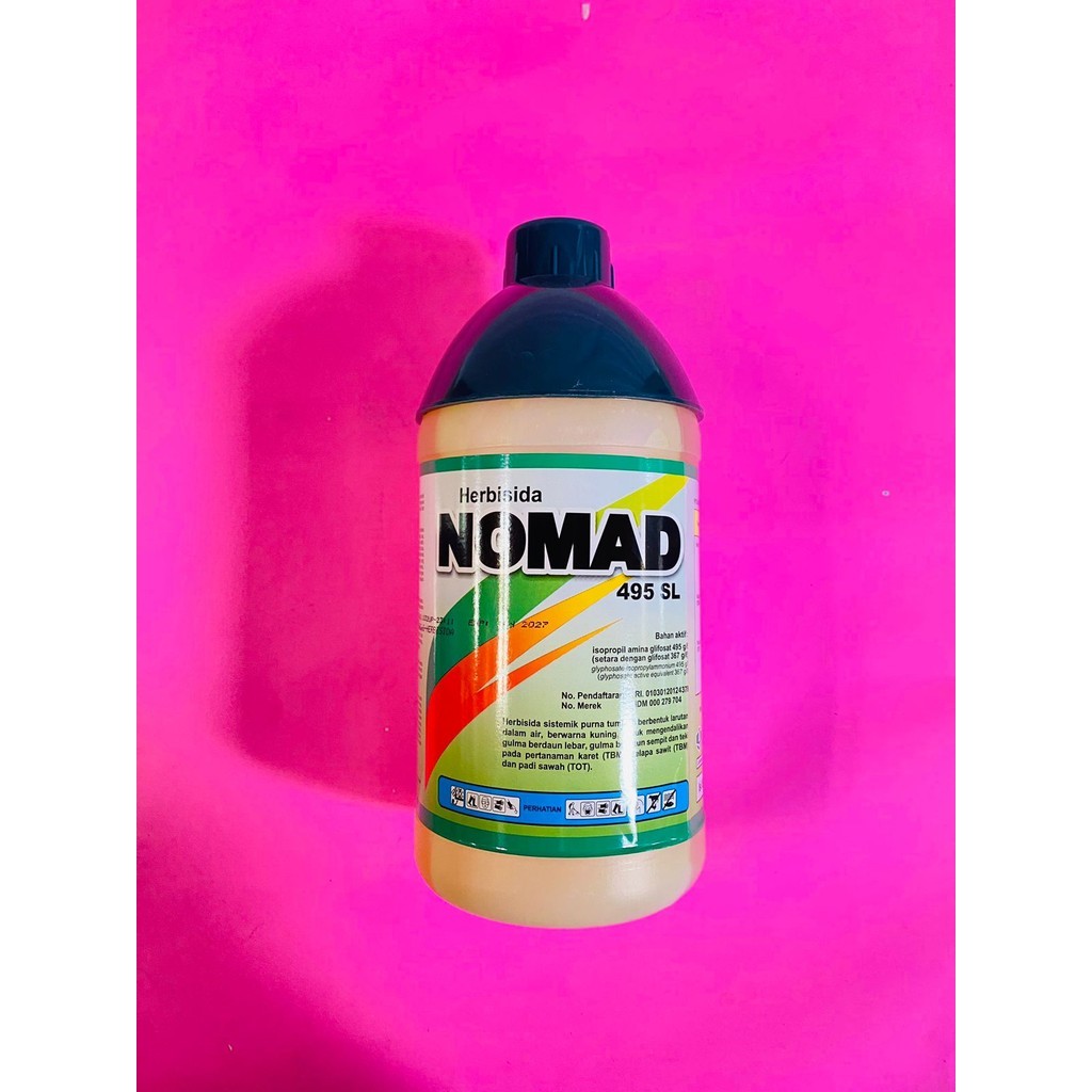 Herbisida Pengendali gulma NOMAD 495SL 1liter  PETROKIMIA KAYAKU Efektif membasmi gulma berdaun leba