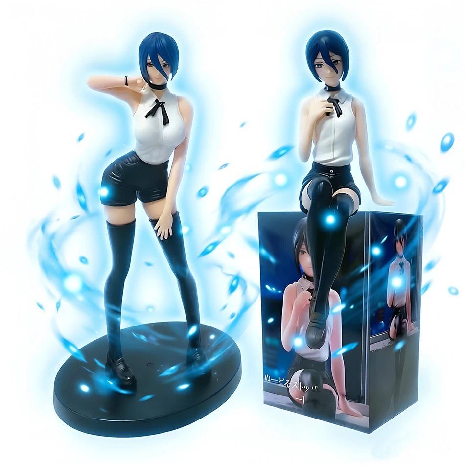 Reze 13-19CM aaw Man Anime Figure aaw Man Reze Figure Stanng Anime Model Toy Gift Collection PVC Act