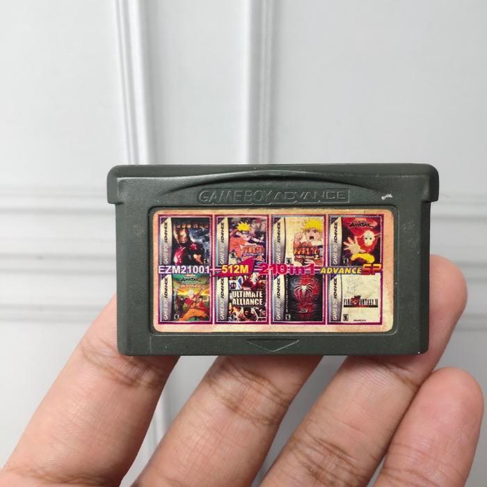 210 in 1 Kaset Cartridge Gameboy Advance SP GBA