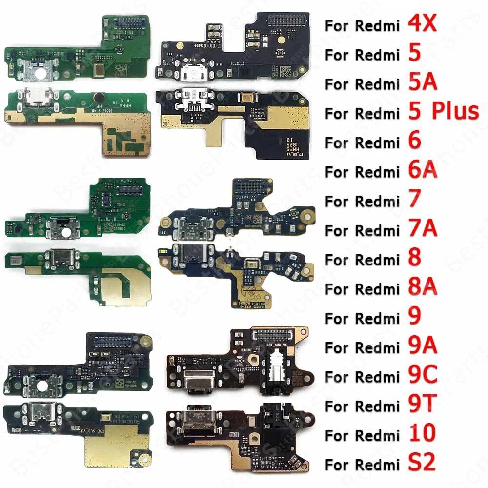 arging Port For Xiaomi Redmi 9 9A 9C 9T 8 8A 7 7A 6 6A 5 Plus 5A 4X S2 Pro 10 arge Board Usb Connect