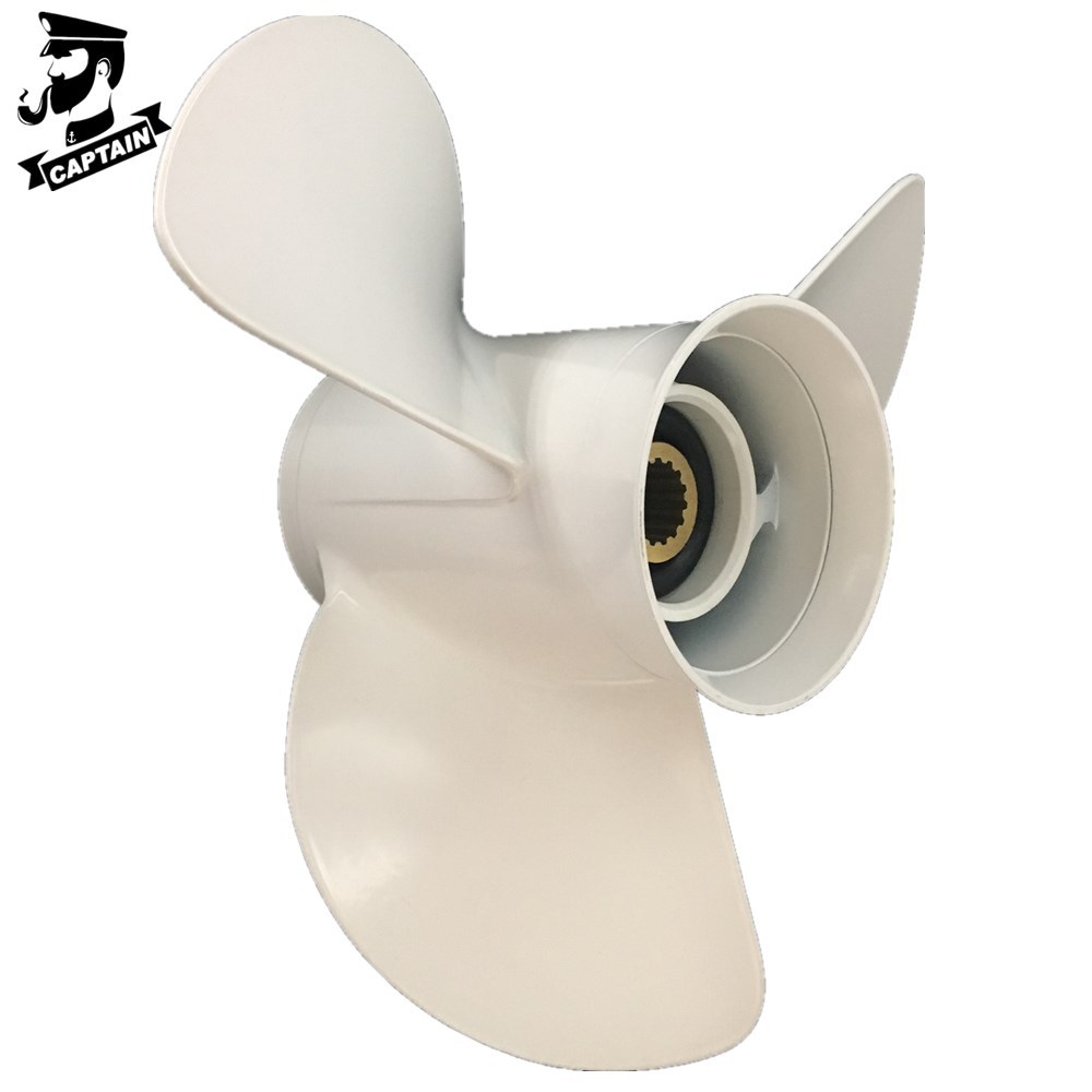 Captain Propeller 13 1/2X15 Fit Yamaha Outboard Engines 50/60/70/75/80/85/90/100/115HP Aluminum 15 T