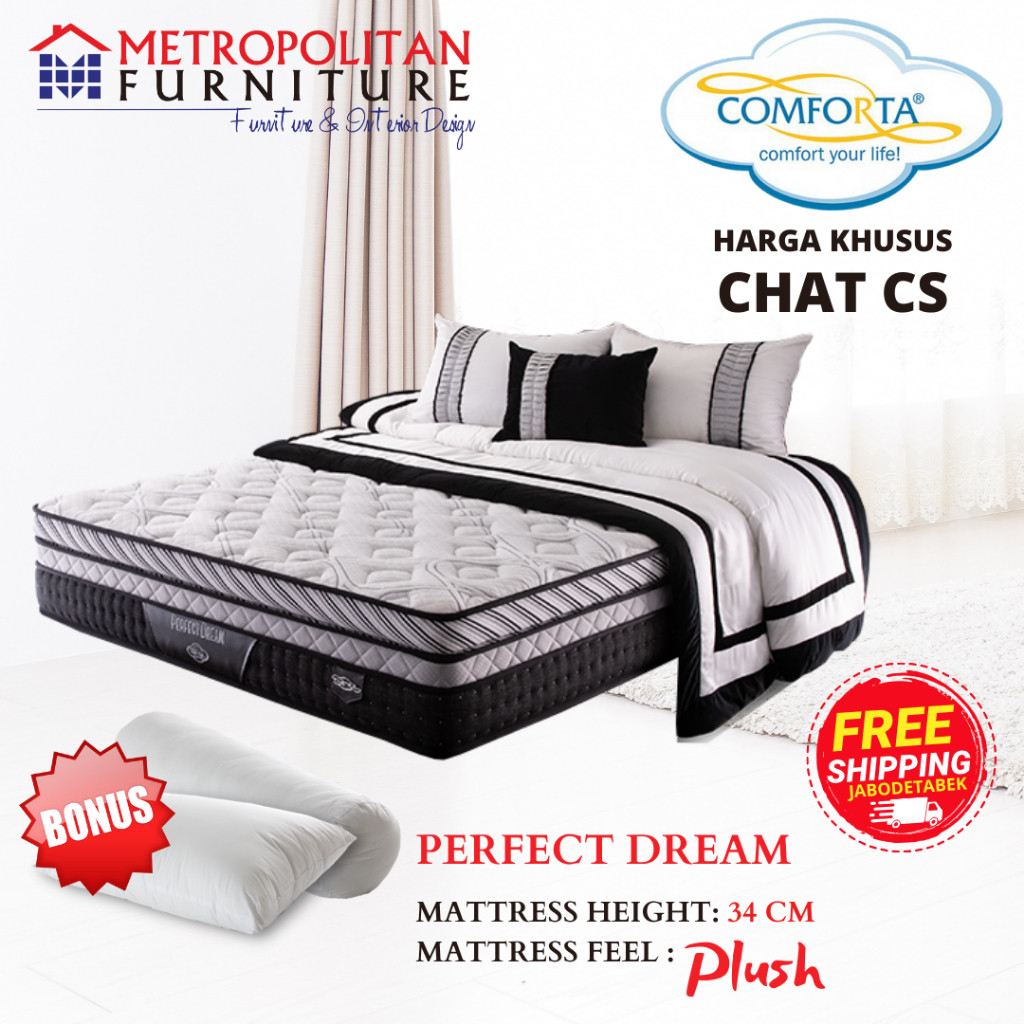 ( PROMO ) Kasur SpringBed Comforta Perfect Dream / Spring bed matras