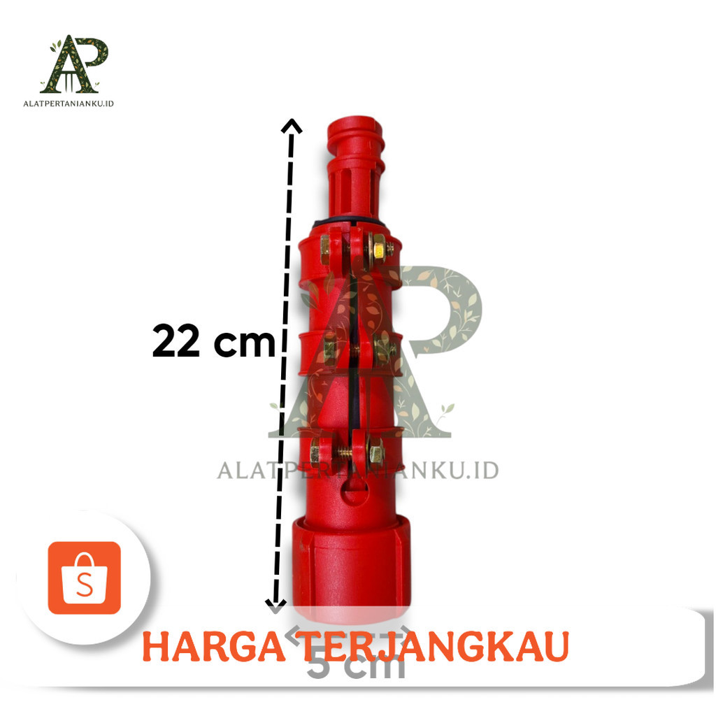 KLEM FIBER EGREK SAWIT SENTER WARNA MERAH TERMURAH (ALATPERTANIANKU.ID)