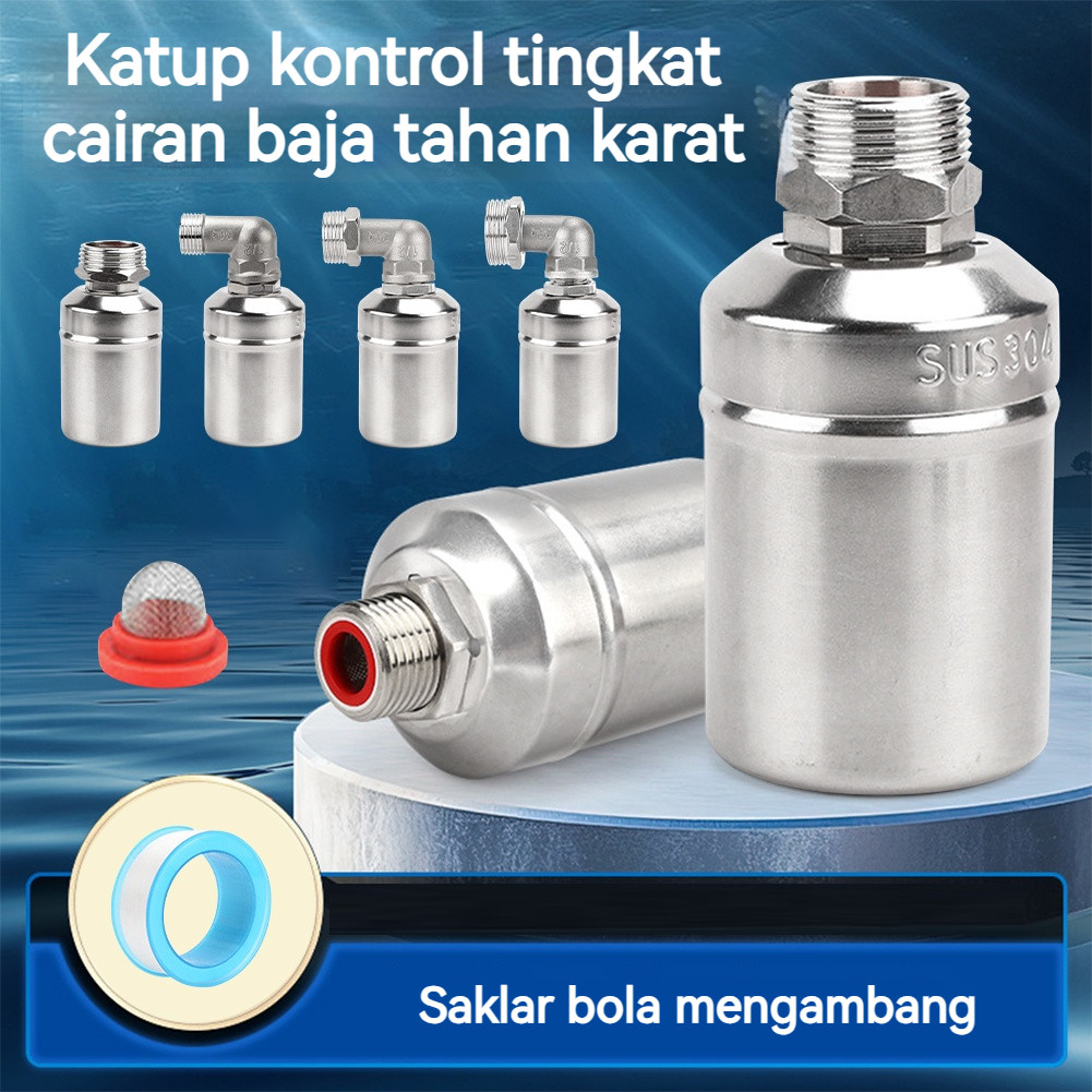 Sakelar Apung Otomatis Air Tangki Baja Tipe Horizontal Vertikal Harga Terjangkau