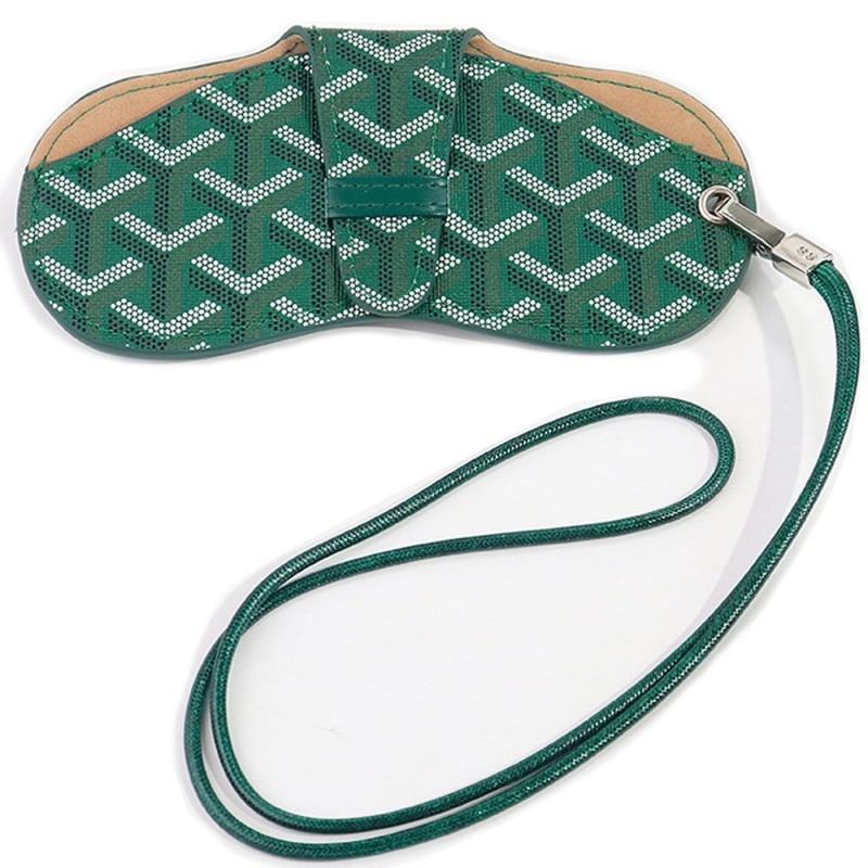 RF - Kacamata Sunglasses Case Kotak Kacamata Gantung Kulit Tangan Tas Kacamata Pouch Kacamata Kulit