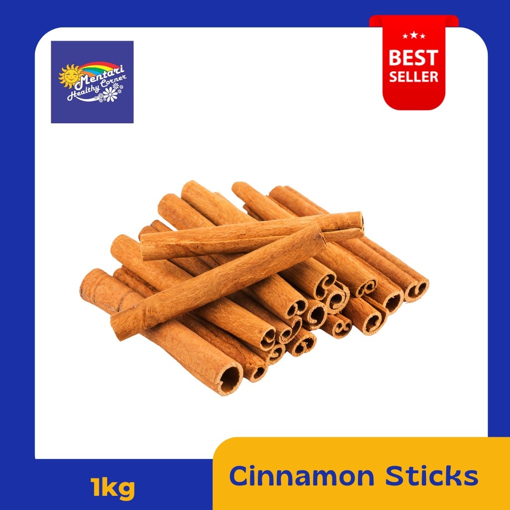 [AROMA FOOD] Organik Kayu Manis Batang 1kg / Organic Cinnamon Sticks 1kg