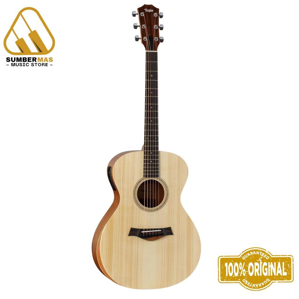 Taylor Academy 12e Grand Concert Acoustic Guitar w/Bag - Gitar Akustik Elektrik Original Asli