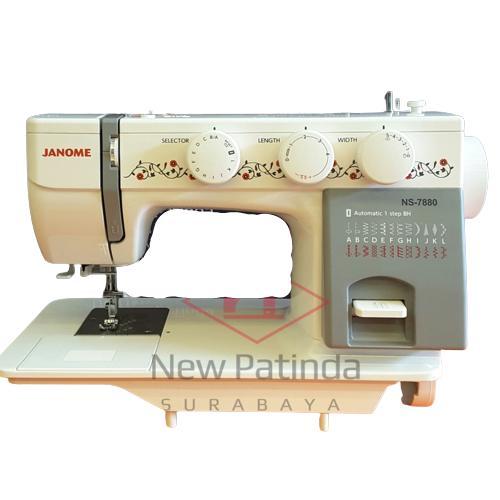 Mesin Jahit Janome NS 7880 Semi Portable