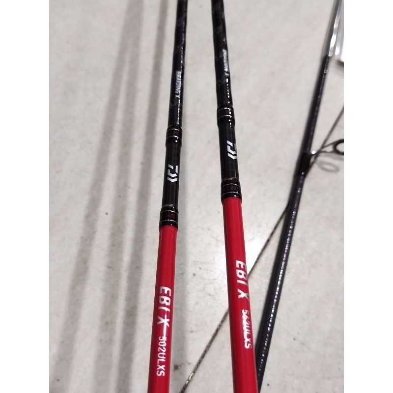 joran pancing daiwa kevlar ebi x 502 atau 562 ulxs 150 cm atau 165 cm carbon