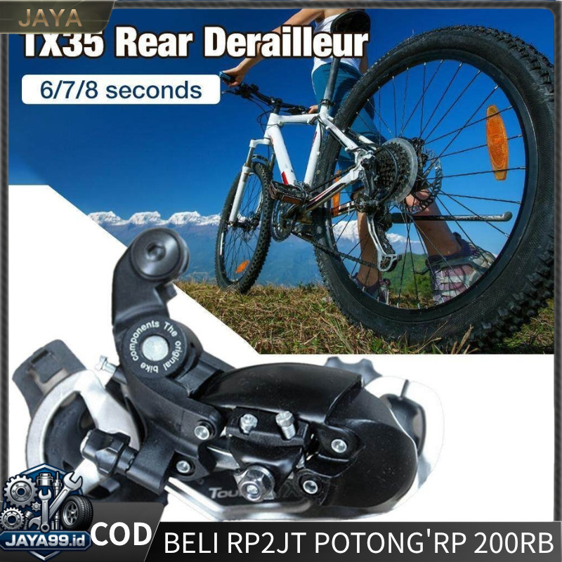 RD Shiman TX35 Tourney 6/7/8 Speed Rear Derailleur TX 35 Sepeda Lipat MTB Roadbike DLL D Sepeda 6 7 