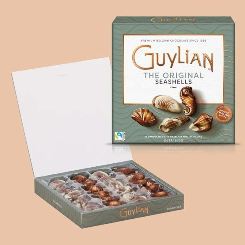 GUYLIAN - The Original Seashells 250gr chocolates // coklat cemilan // coklat impor // snack coklat 
