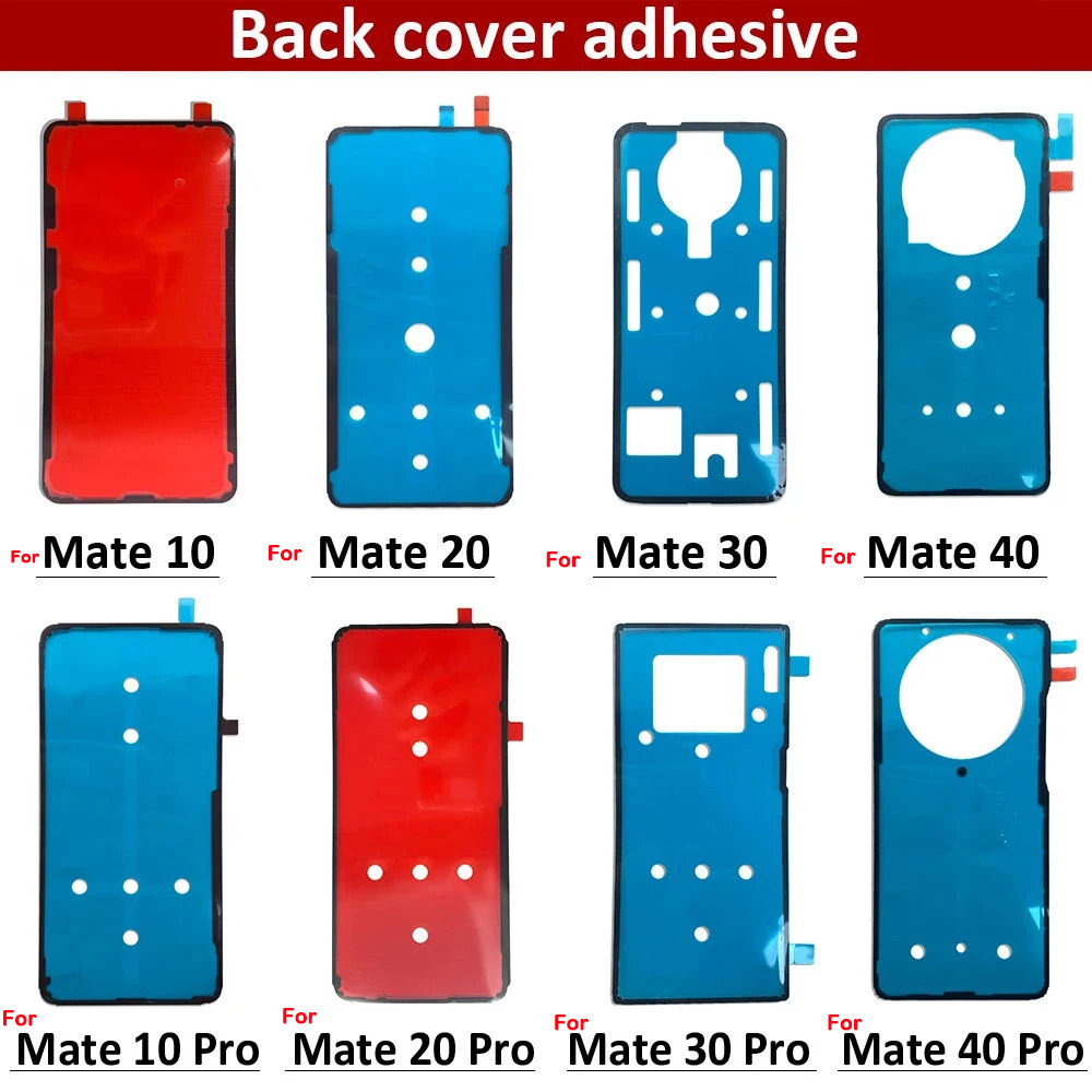 Adhesive Sticker Back Housing Battery Cover Tape Waterproof For Huawei Mate 10 20 20X 30 40 Pro 4G 5