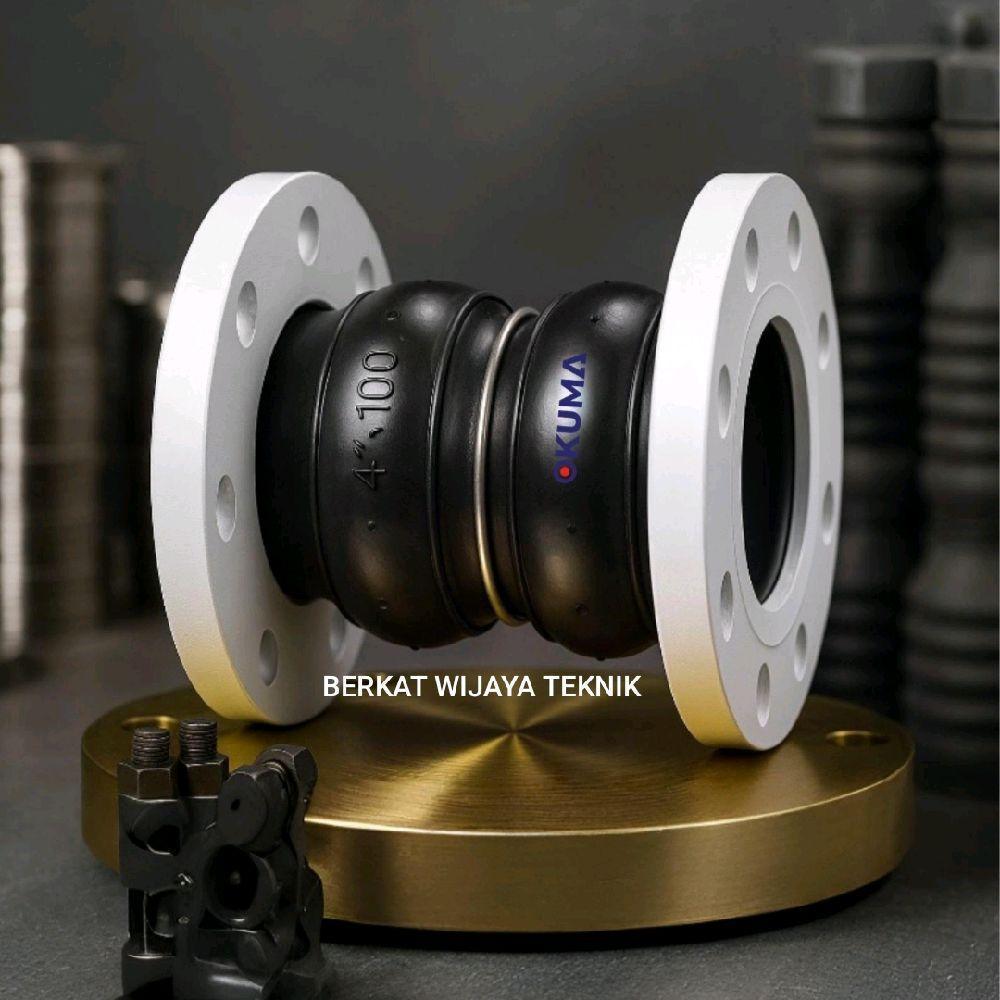 flexible rubber joint 6" (DN 150) okuma twinflex