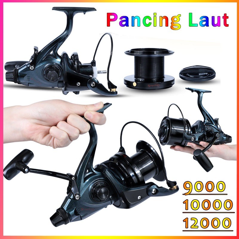 Fishing Reel 9000-12000 Series Surf  Reel Pancing Ultra Halus Kuat Spinning Reel untuk Memancing Ika